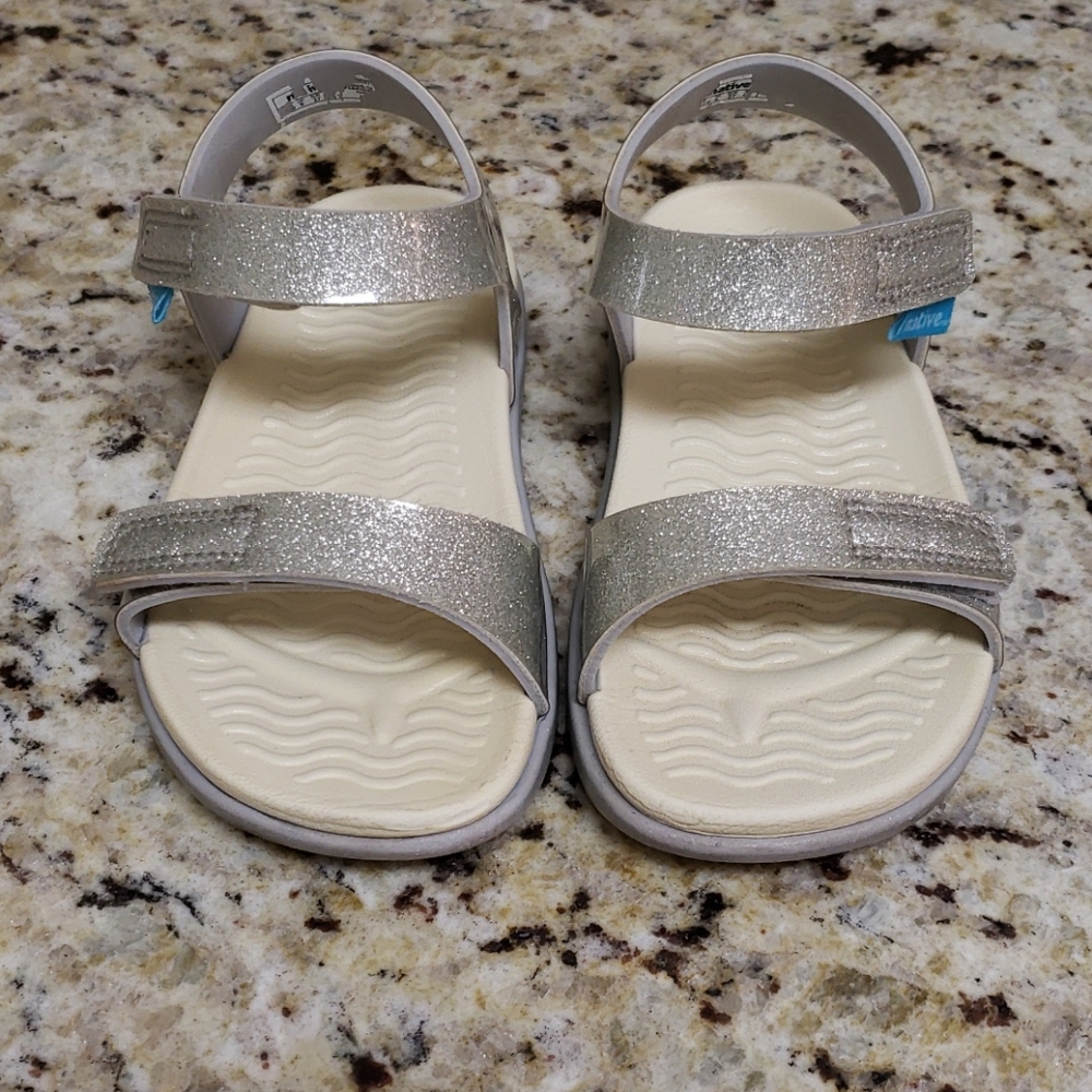 Native Kids Shoes Charley Glitter size 10